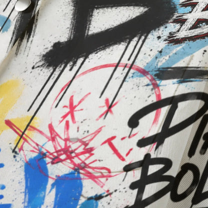 PIA BOLTE® Graffiti PB Cropped Blusen Jacket