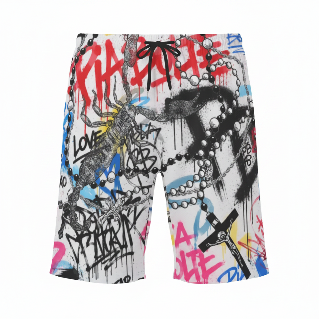 PIA BOLTE® Graffiti Rockstar Shorts