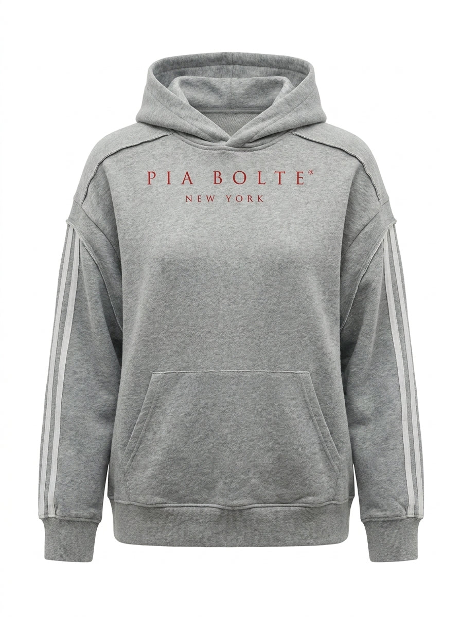 PIA BOLTE® Hoodie - Grey Tiger