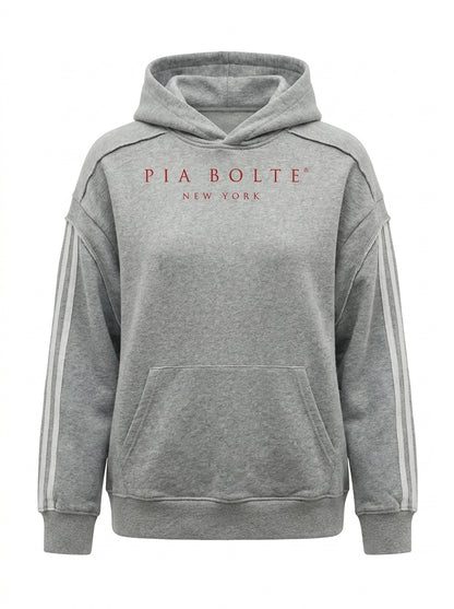 PIA BOLTE® Hoodie - Grey Tiger