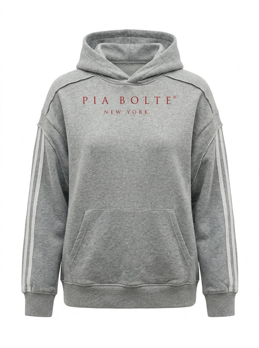 PIA BOLTE® Hoodie - Grey Tiger