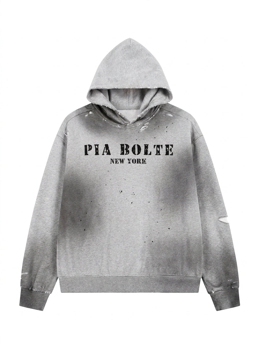 Hoodie grey Angel