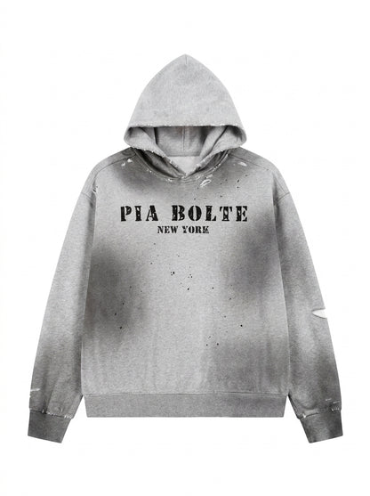 Hoodie grey Angel