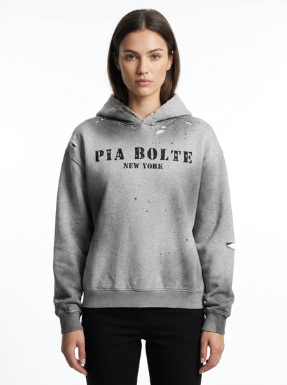 Hoodie grey Angel