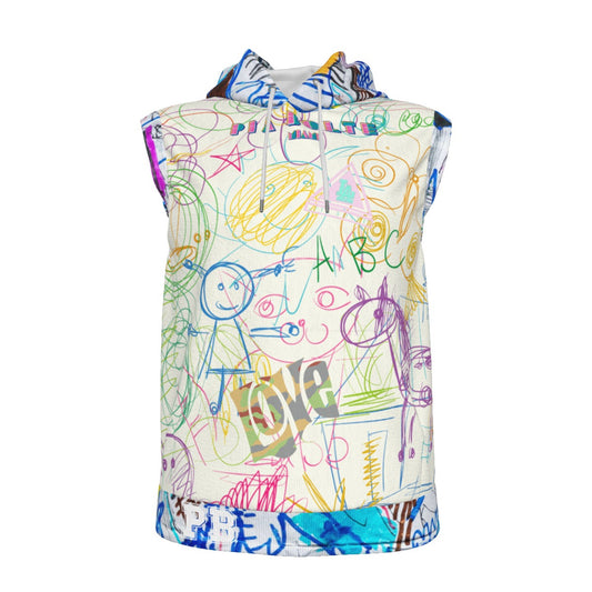 Hooded Vest children painting ᴸᴵᴹᴵᵀᴱᴰ