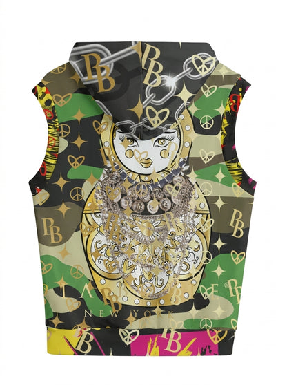 PIA BOLTE® hoodie CamouflageMatroschka