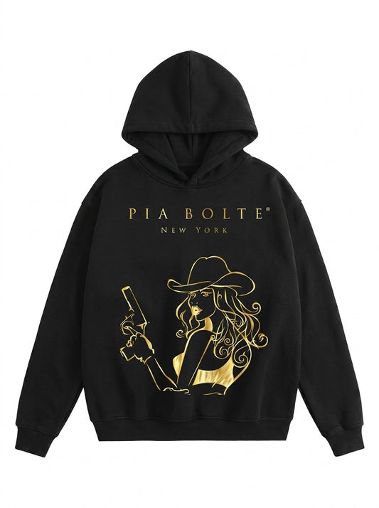 PIA BOLTE® Hoodie - Golden Cowgirl