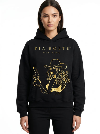PIA BOLTE® Hoodie - Golden Cowgirl
