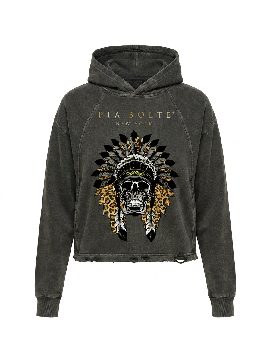 PIA BOLTE® Hoodie - Indian Skull