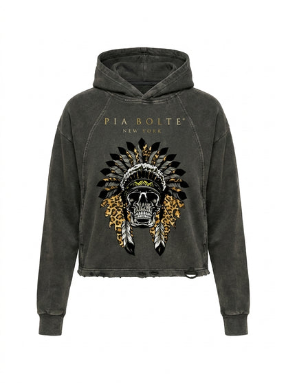 PIA BOLTE® Hoodie - Indian Skull
