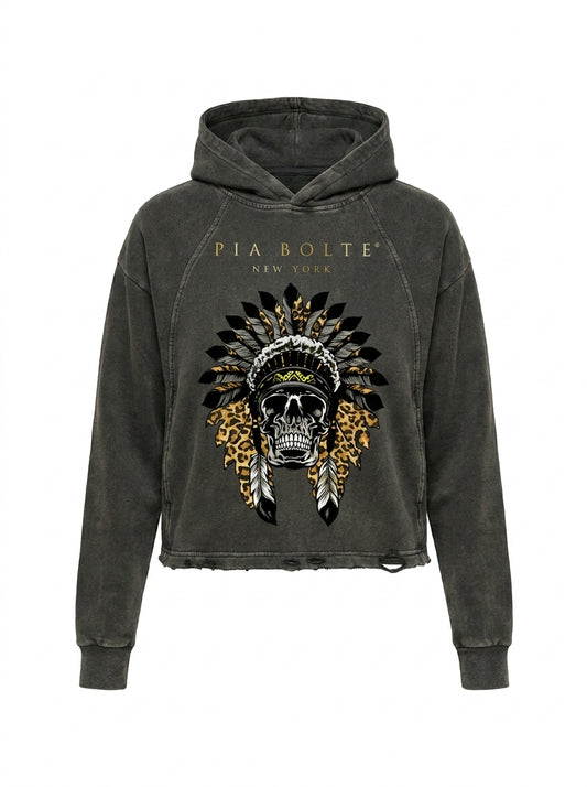PIA BOLTE® Hoodie - Indian Skull