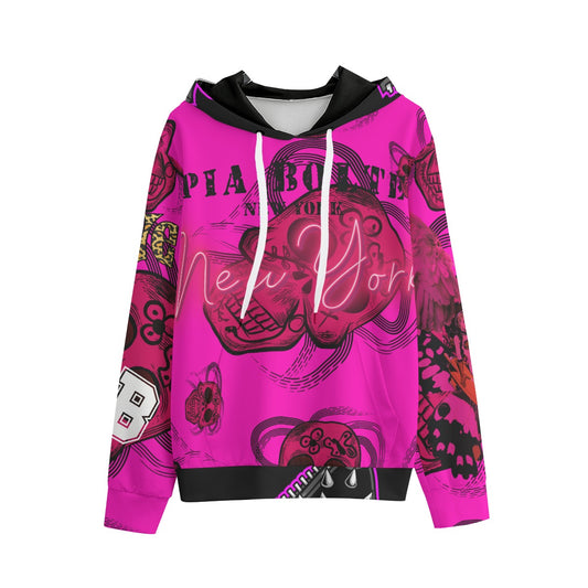 Hoodie Delft Pink Skully ᴸᴵᴹᴵᵀᴱᴰ