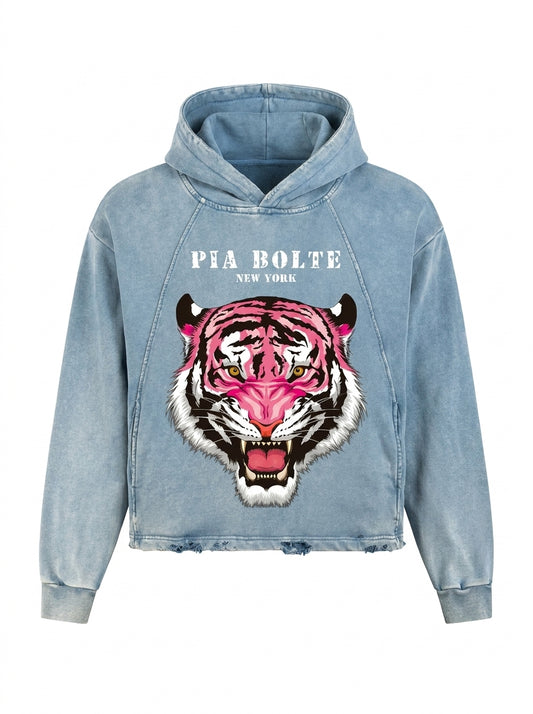 PIA BOLTE® Hoodie - Rosy Tiger