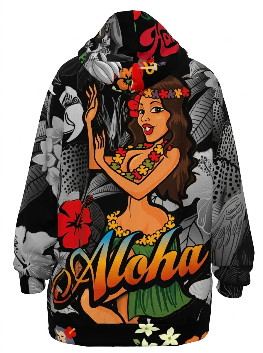 PIA BOLTE® Hoodie - Waikiki Princess - PIA BOLTE® COUTURE