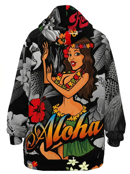 PIA BOLTE® Hoodie - Waikiki Princess - PIA BOLTE® COUTURE