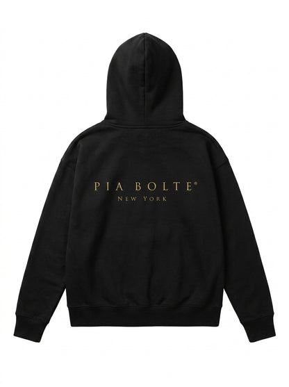 PIA BOLTE® Hoodie - Golden Retro Label - PIA BOLTE® COUTURE