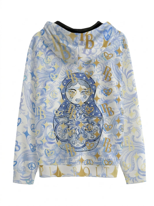 PIA BOLTE® Hoodie - Delft Ornaments PB
