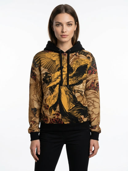 Hoodie golden angel - PIA BOLTE® COUTURE