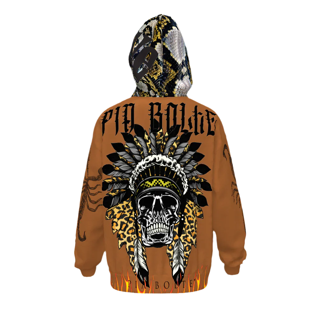 Hoodie Skulls Chief Indianer Skullbunny ʟɪᴍɪᴛᴇᴅ (unisex)