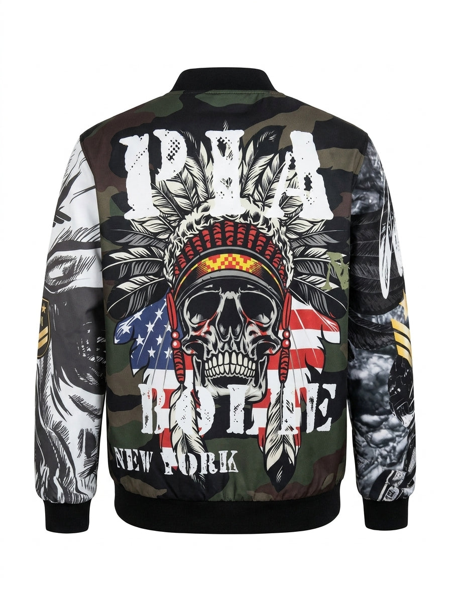 Hoodie jacket army - PIA BOLTE® COUTURE
