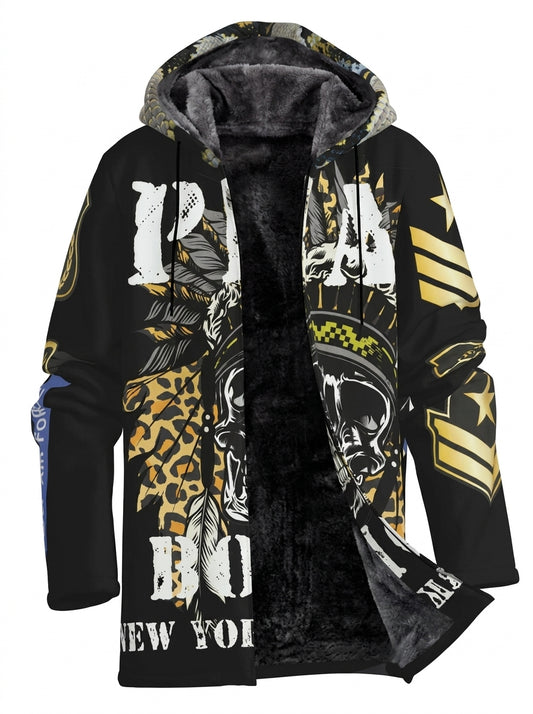 Hoodie Jacket black Skull Indianer - PIA BOLTE® COUTURE