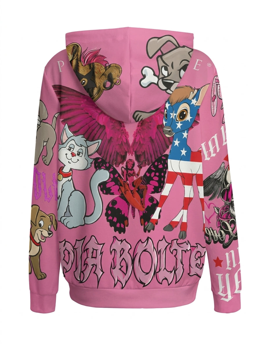 PIA BOLTE® Hoodie PINK & BEAUTIFUL
