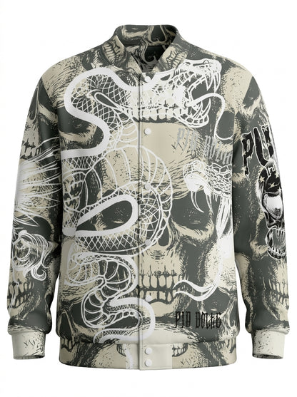PIA BOLTE® Hoodie - Skull black/white - PIA BOLTE® COUTURE