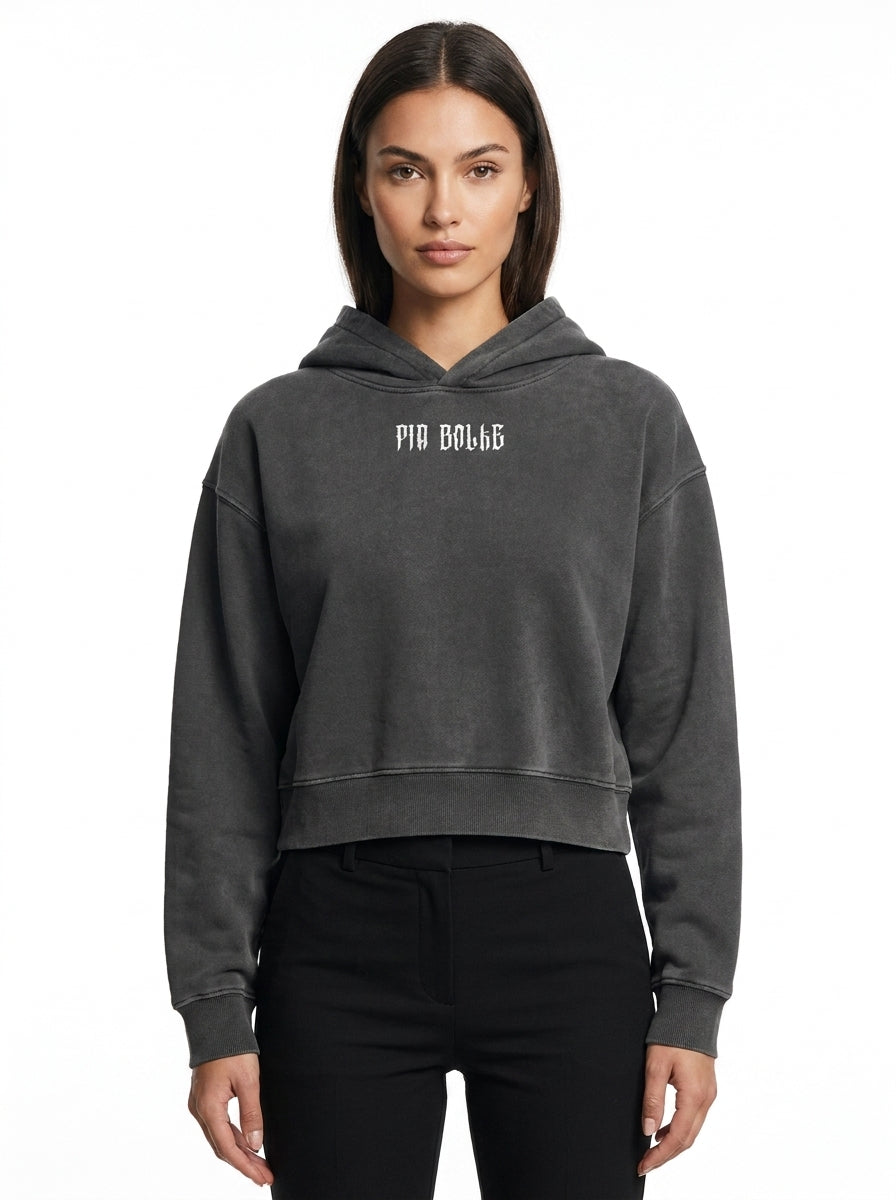 PIA BOLTE® HOODIE – Vintage Rebel CROP