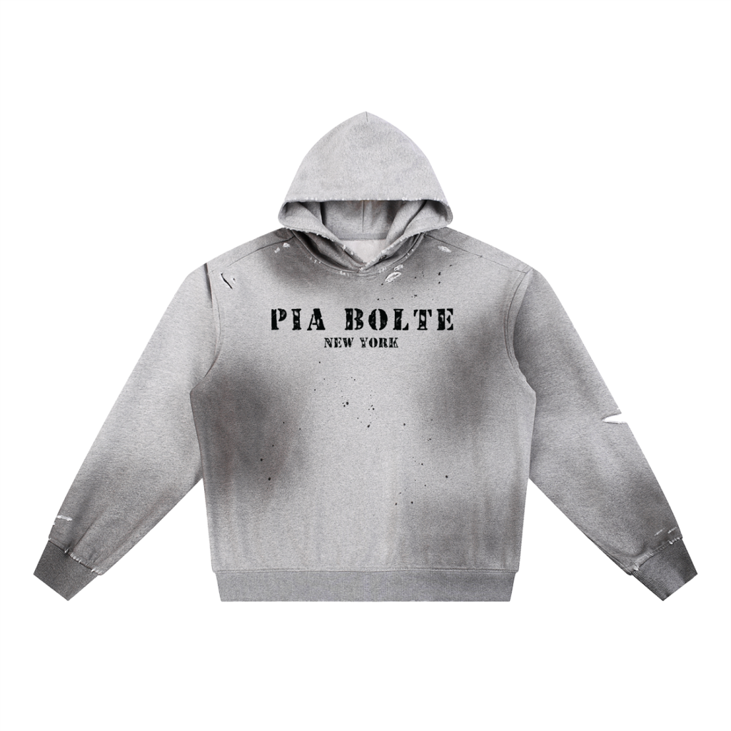 Hoodie grey Angel - PIA BOLTE® COUTURE
