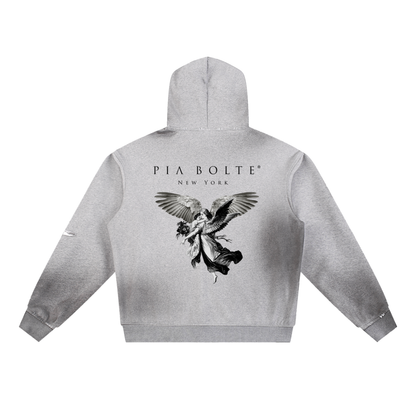 Hoodie grey Angel - PIA BOLTE® COUTURE