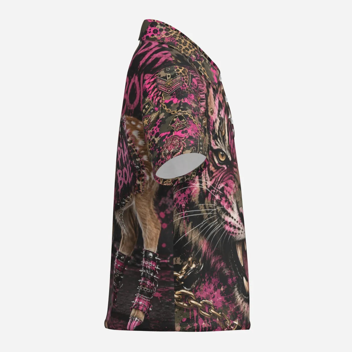 PIA BOLTE® KIDS TIGER PINK WILD SHIRT - PIA BOLTE® COUTURE