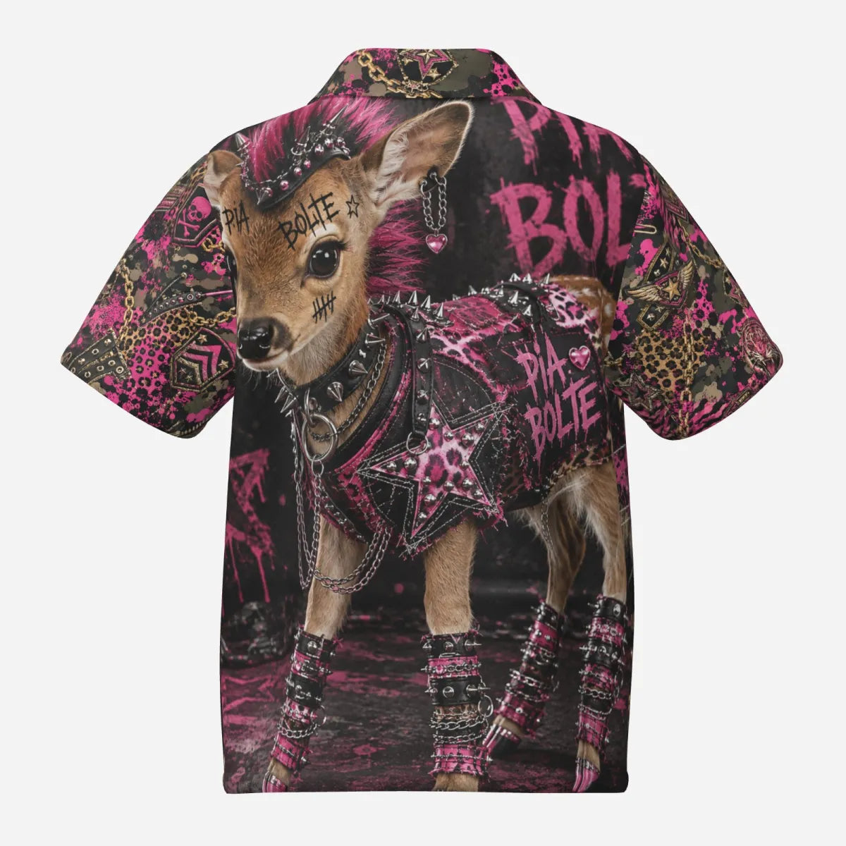 PIA BOLTE® KIDS TIGER PINK WILD SHIRT - PIA BOLTE® COUTURE