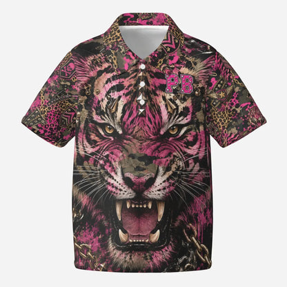 PIA BOLTE® KIDS TIGER PINK WILD SHIRT - PIA BOLTE® COUTURE