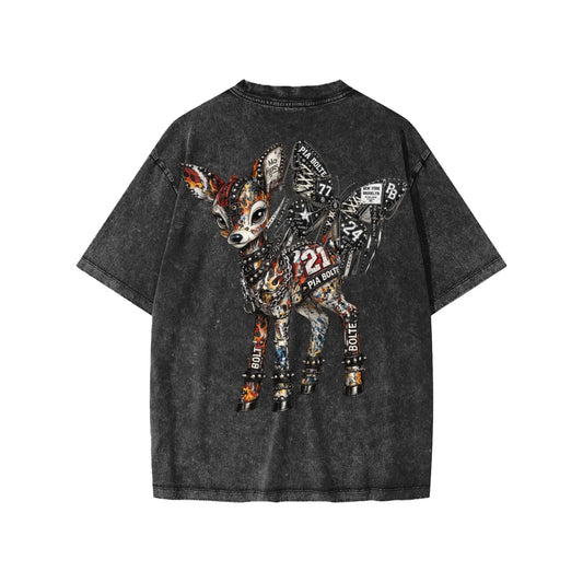 PIA BOLTE® Kids Shirt REBEL BUNNY 77 - PIA BOLTE® COUTURE