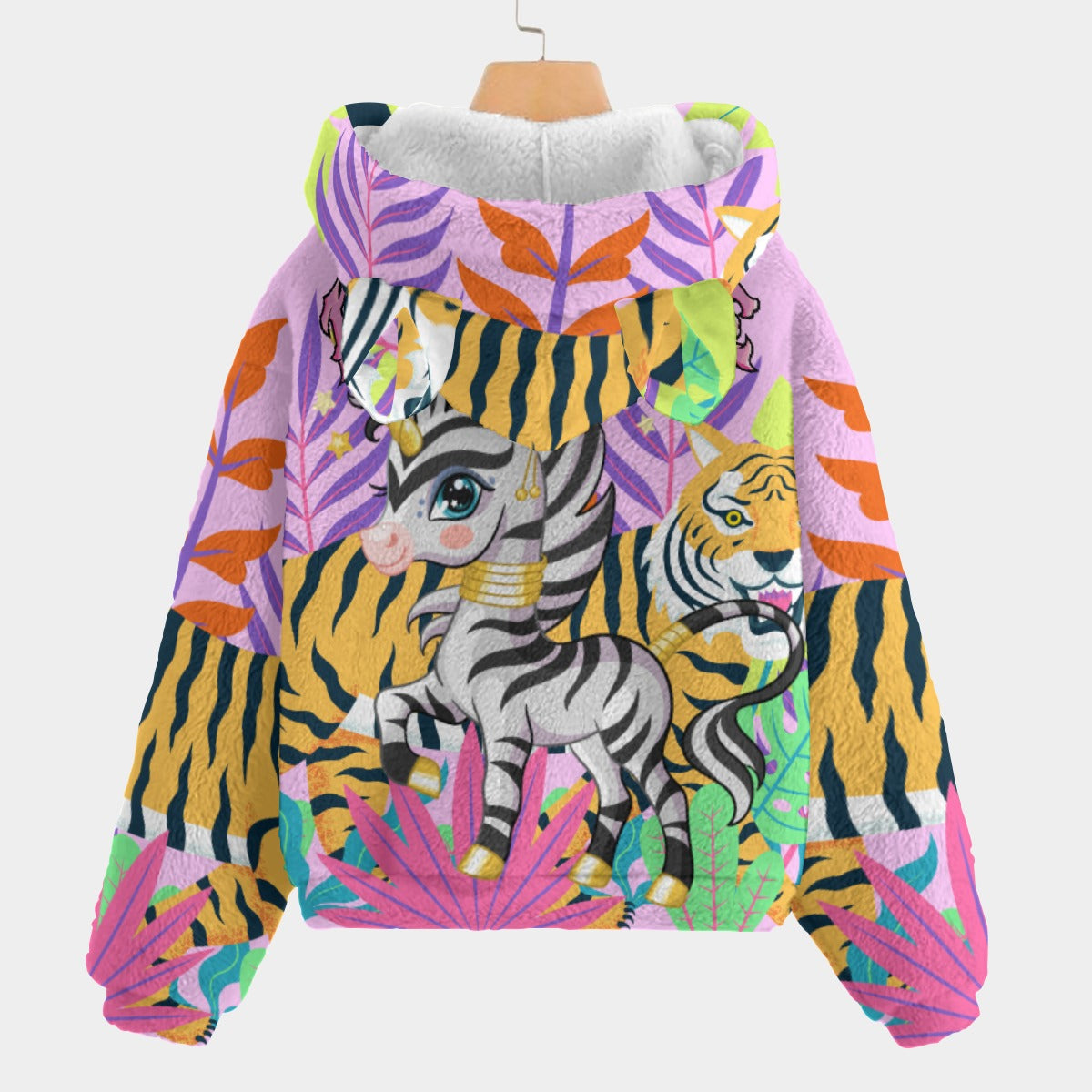 Kids Sweatshirt With Ear Miami tiger bambii  ᴸᴵᴹᴵᵀᴱᴰ