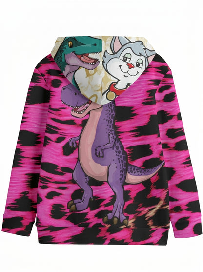 PIA BOLTE® Kids-Hoodie - Pink Hoodie ᴸᴵᴹᴵᵀᴱᴰ - PIA BOLTE® COUTURE