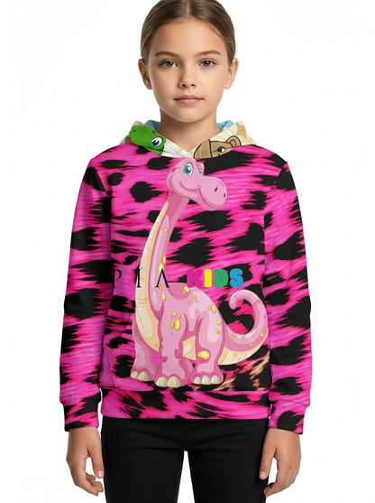 PIA BOLTE® Kids-Hoodie - Pink Hoodie ᴸᴵᴹᴵᵀᴱᴰ - PIA BOLTE® COUTURE