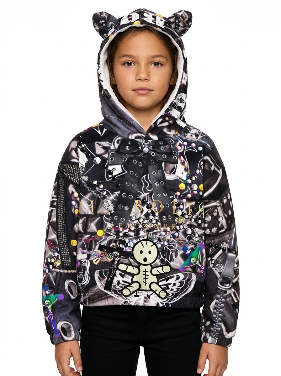 PIA BOLTE® KIDS ROCKSTAR HOODIE MIT OHREN