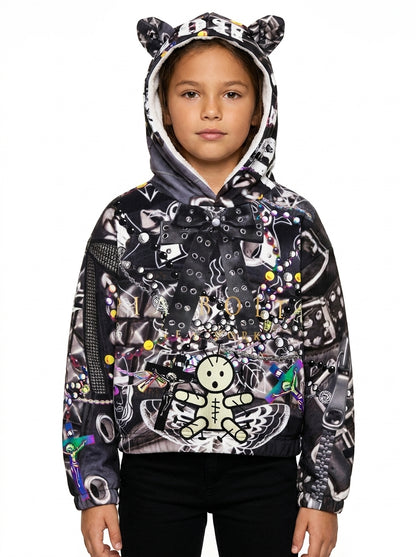 PIA BOLTE® KIDS ROCKSTAR HOODIE MIT OHREN