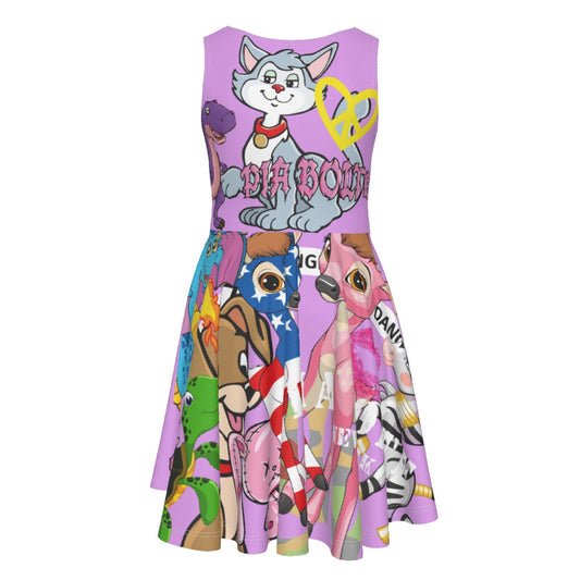 Girls Dress Cute Animals ᴸᴵᴹᴵᵀᴱᴰ
