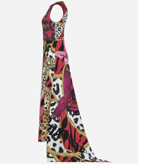 PIA BOLTE®  „WILD ROYAL“ Couture Maxi Dress - PIA BOLTE® COUTURE