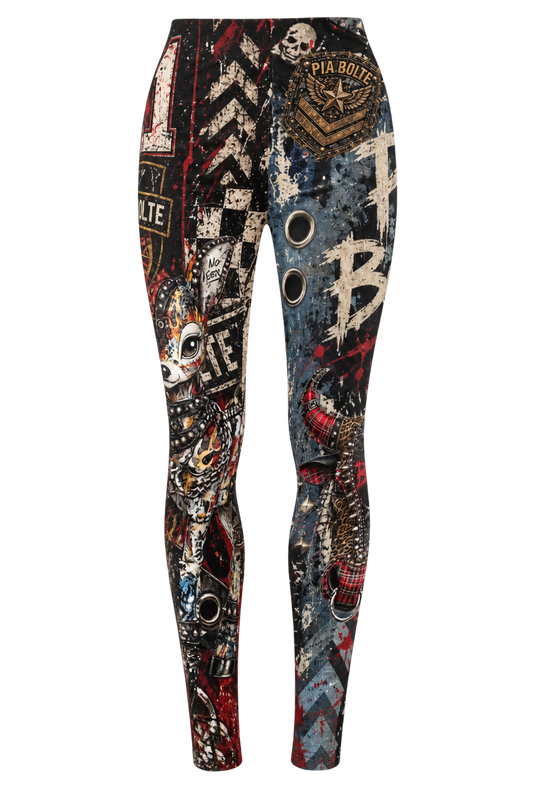 PIA BOLTE Leggings REBEL GRUNGE CHAOS