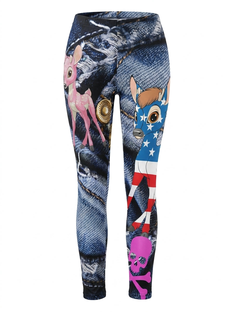Leggings Bambii Skull - PIA BOLTE® COUTURE