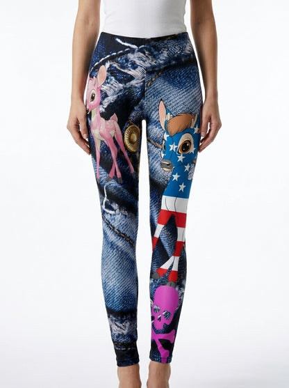 Leggings Bambii Skull - PIA BOLTE® COUTURE
