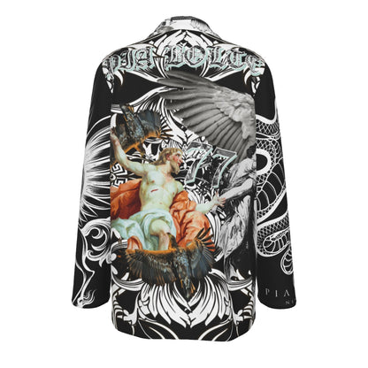 Leisure Blazer black angels snakes  ᴸᴵᴹᴵᵀᴱᴰ