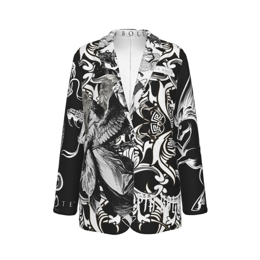 Leisure Blazer black angels snakes  ᴸᴵᴹᴵᵀᴱᴰ