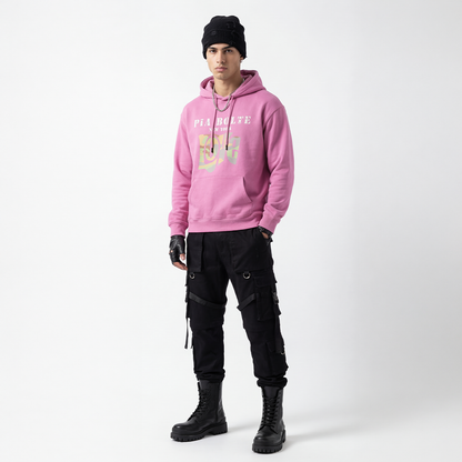 PIA BOLTE® Hoodie - pink LOVE chief indiana skull (unisex)