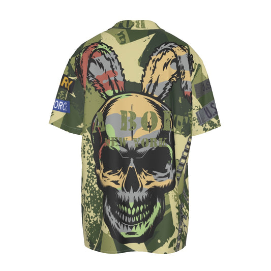 Men Silk Short-Sleeved Shirt U.S. Army Star ᴸᴵᴹᴵᵀᴱᴰ