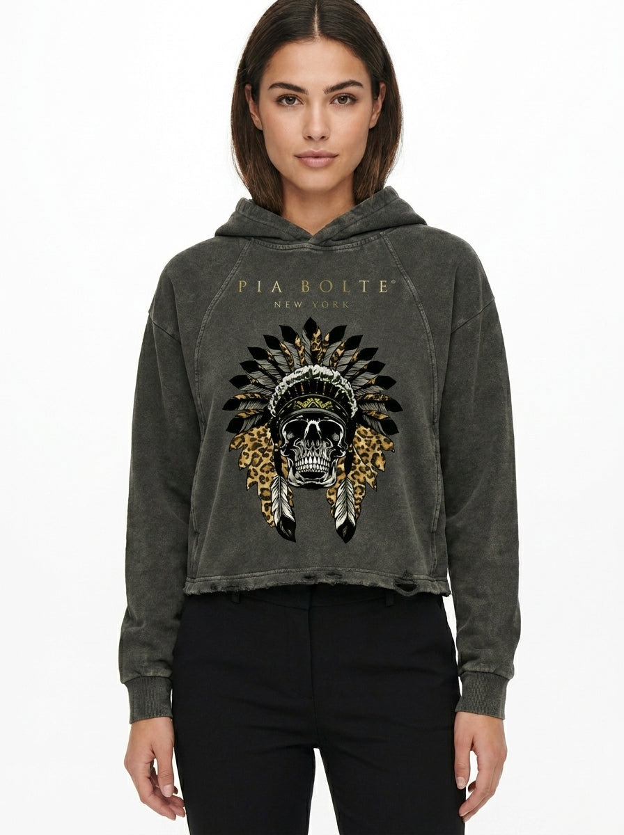 PIA BOLTE® Hoodie - Indian Skull