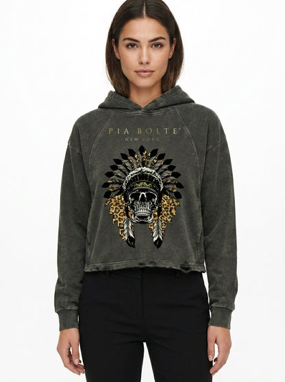 PIA BOLTE® Hoodie - Indian Skull
